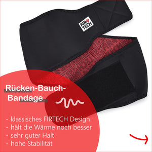 Rücken-Bauch-Bandage (16 cm Höhe)